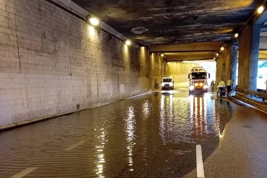 Baixa flooding anticipated through underground runoff observation